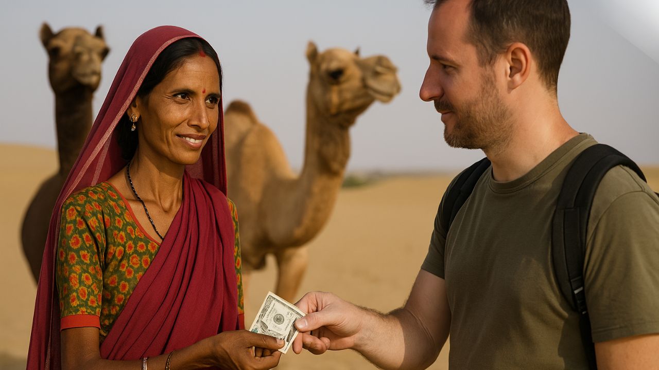 Jaisalmer Success Story: गरीब महिला ने खुद सीखी इंग्लिश