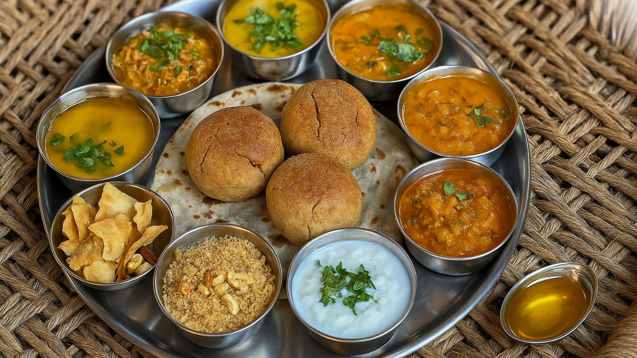 Food Business Idea: सिर्फ पुष्कर में देसी अंदाज से चल रहा दाल-बाटी-चूरमा ब्रांड, कमाई ₹1 लाख हर महीने!