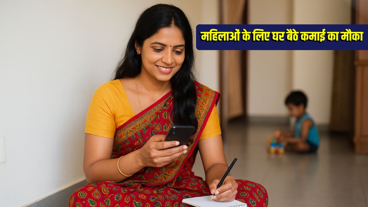 Work From Home Yojana: महिलाओं को घर बैठे कमाई का सुनहरा मौका
